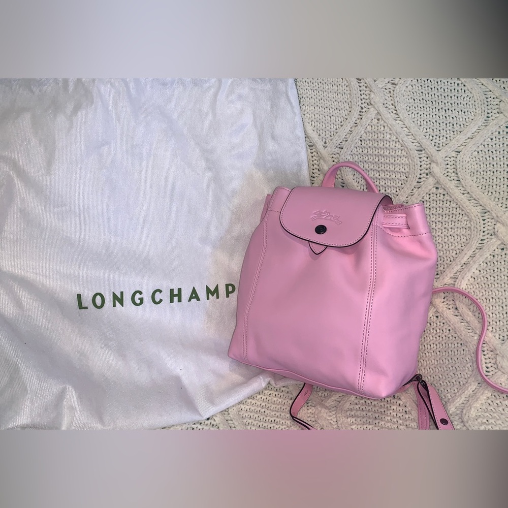 LONGCHAMP PINK LE PILAGE
CUIR BACKPACK